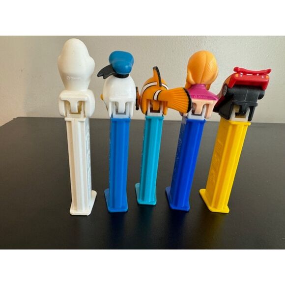 Disney Pixar Collectable Pez Dispensers Lot Fronzen, Cars, Nemo, Donald Duck - Picture 5 of 15
